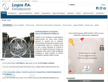 Tablet Screenshot of logospa.it